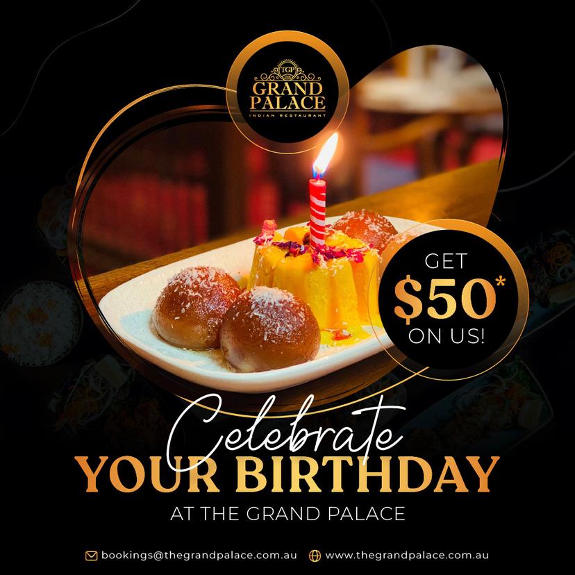Birthday Celebration at The Grand Palace