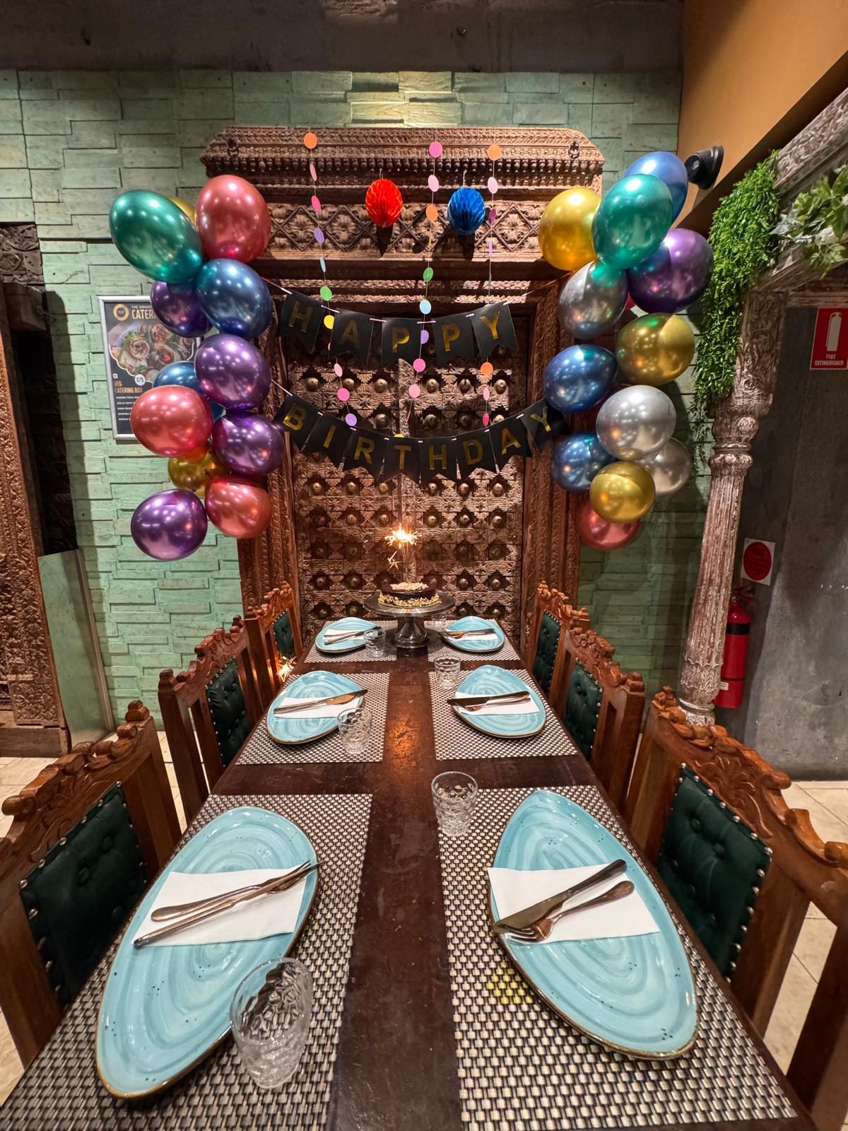 Birthday Celebration at The Grand Palace Indian Restaurant, Sydney CBD