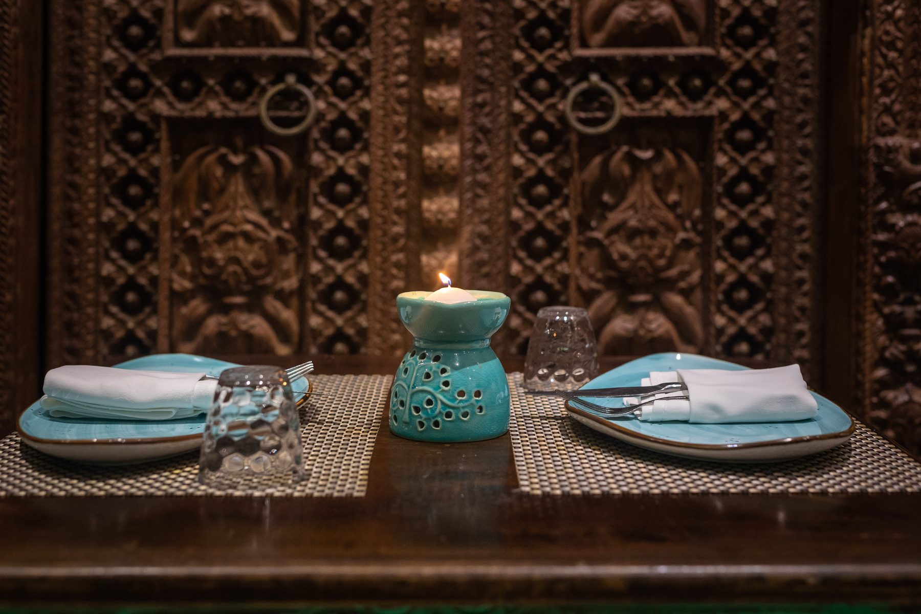 Restaurant interior detail