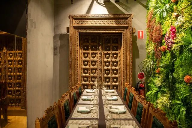 Interior at The Grand Palace Indian Restaurant, Sydney CBD